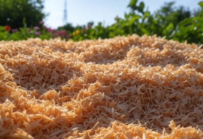 Avantages des copeaux de bois dans le jardin