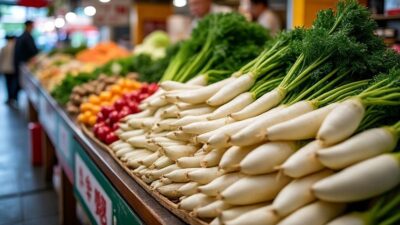 Adoptez le radis daikon : une racine blanche aux multiples usages pour votre santé et votre table